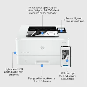 HP LaserJet Pro M4003DN Monochrome Laser Printer